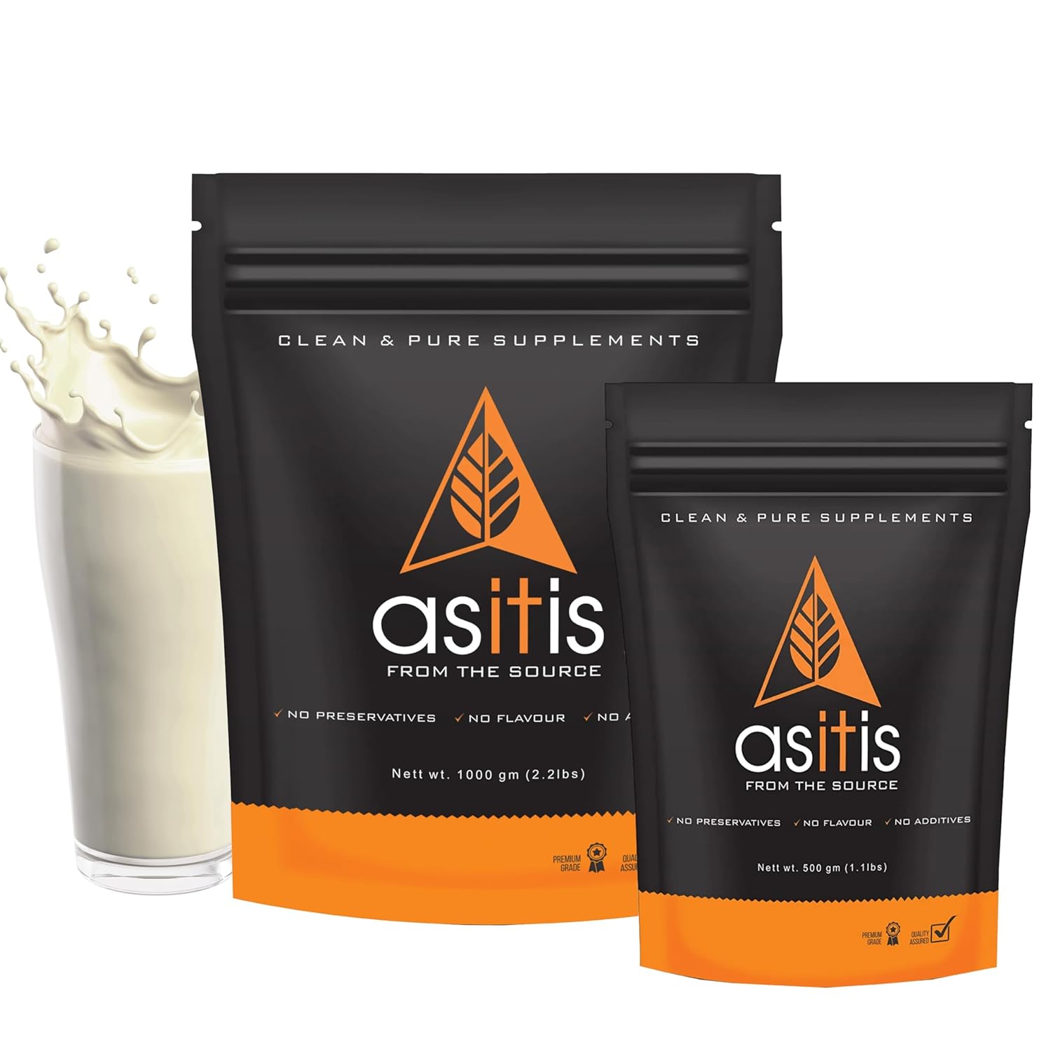 AS-IT-IS Nutrition Do-It-Yourself Unflavoured Mass Gainer Combo 1.5kg